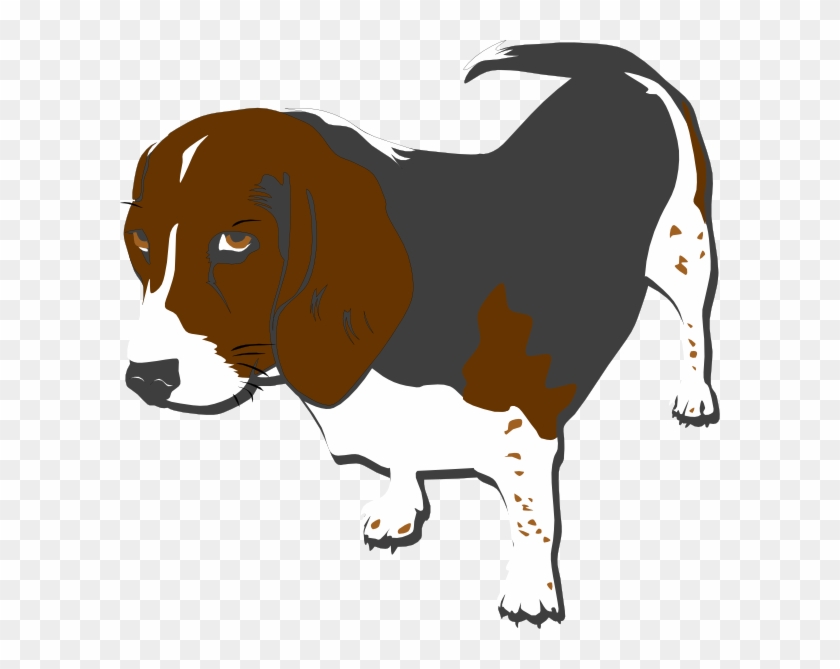 Grey Beagle Clip Art At Clkercom Vector Online Royalty - Dog Clip Art #1253126
