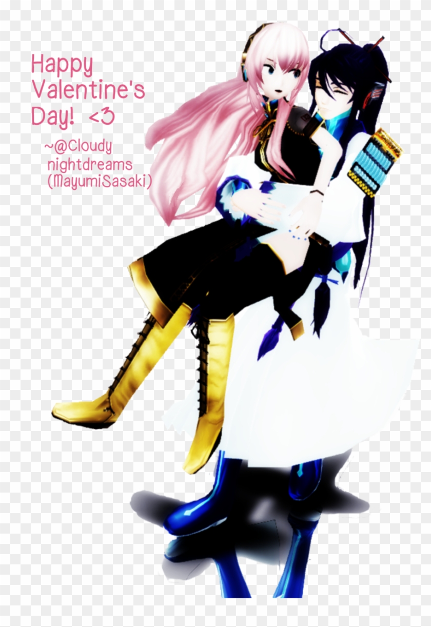 Gakupo X Luka By Mayumisasaki [mmd] Happy Valentines - Cartoon #1253176