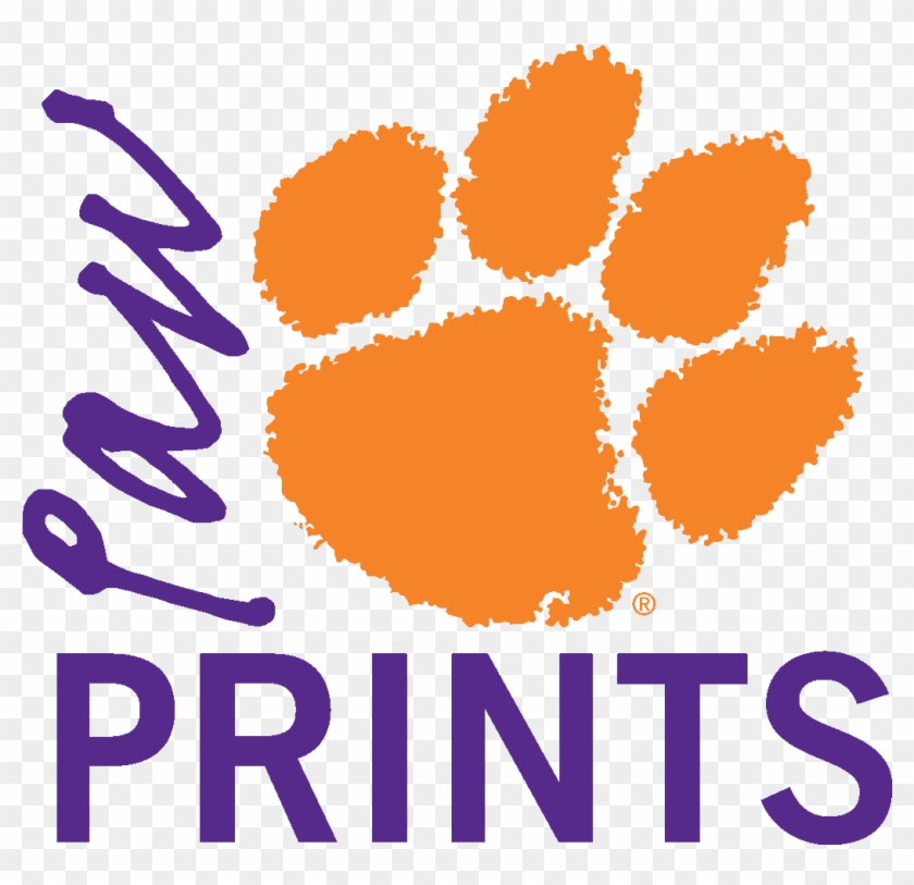 Tiger Paw Print Stencil - Millbrook High School Logo #1253237