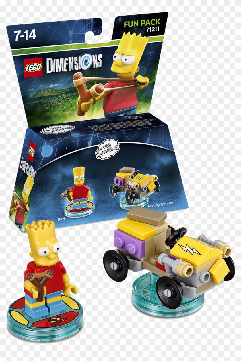 Alors Que Le Cinéma Sempare Dorénavant Du Phénomène - Lego Dimensions Fun Pack: The Simpsons Bart #1253308