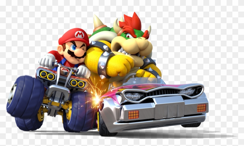 Mario Kart 8 Zooms Up In Third But Watch Dogs Takes - Bowser Mario 3d World #1253386