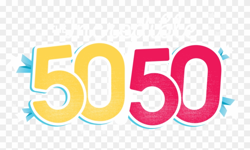 50/50 Logo - 50 50 Images Png #1253403