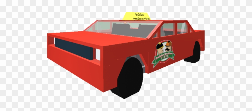 Pizza Taxi Roblox Pizza Place Car Free Transparent Png Clipart