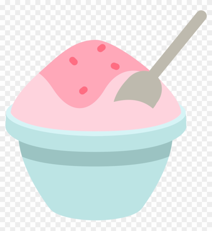 Pink Spoons Cliparts 18, Buy Clip Art - Shave Ice #1253731
