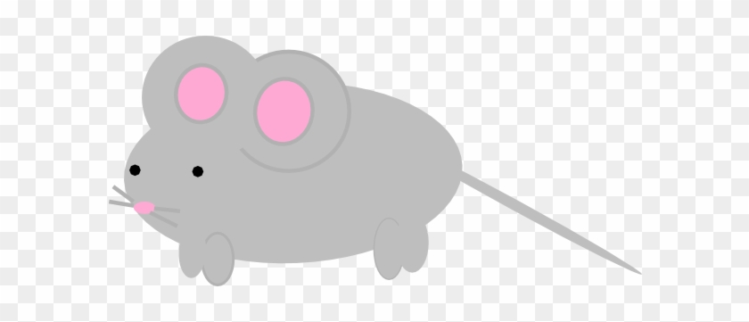 Gray Clipart Little Mouse - Cute Mouse Images Png #1253792