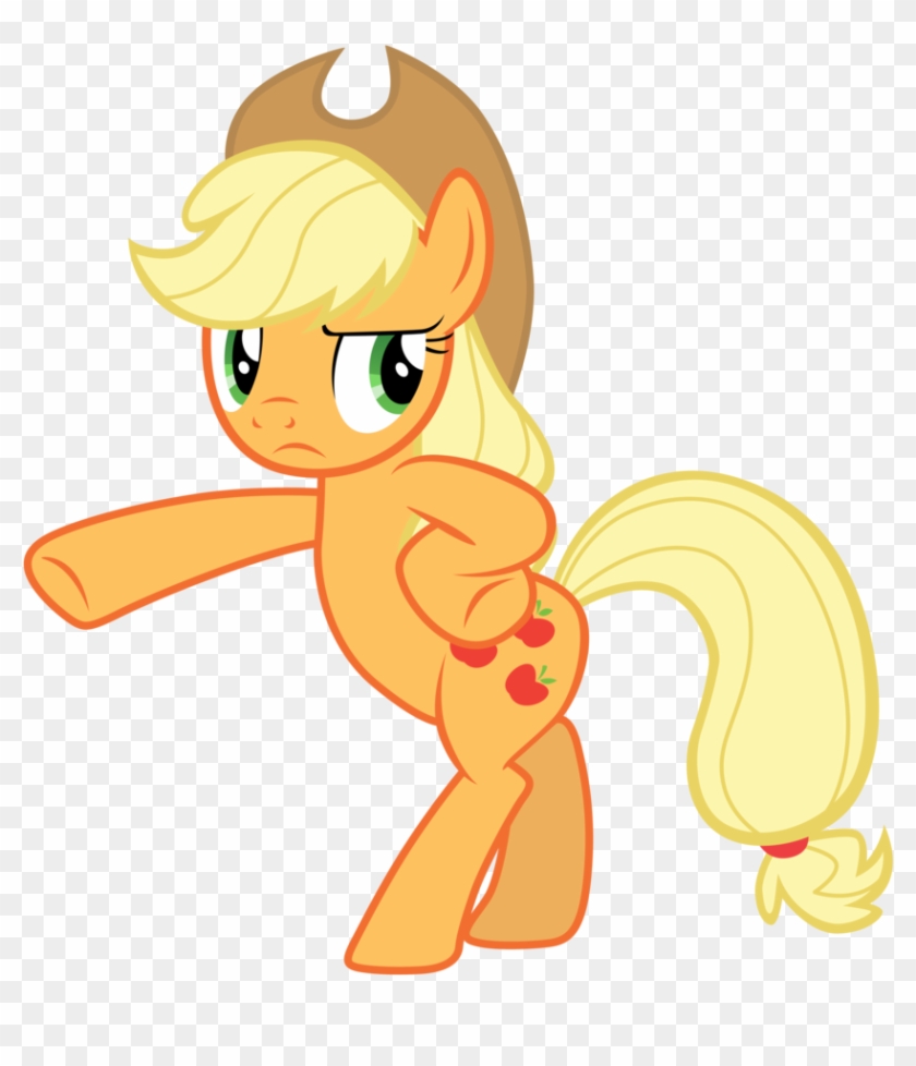 Applejack Finishes The Chicken Dance By Tardifice On - Applejack Chicken Dance #1253820