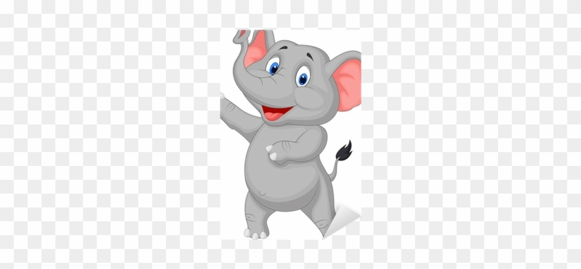 Funny Cartoon Elephant #1253854