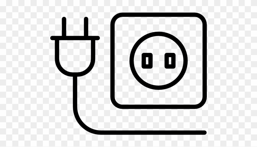 Plug Socket Download Ico Image - Electricity #1253857