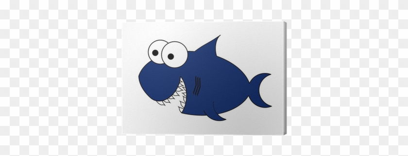 Cuadro En Lienzo Cartoon Shark - Shark #1253942