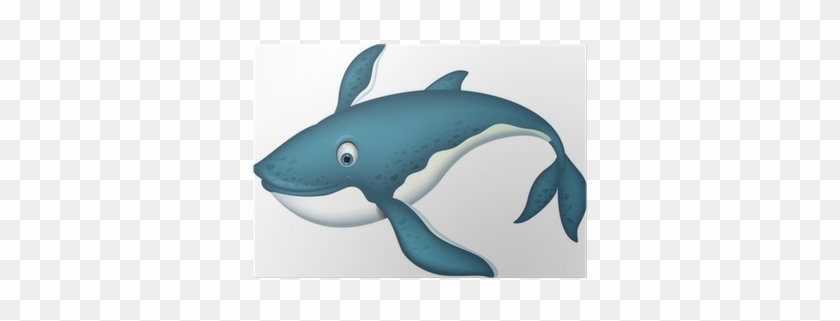 Blue Whale Cartoon #1253945