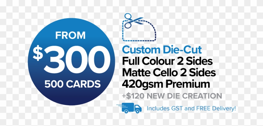 Diecut Business Cards Price - Die Cutting #1253977