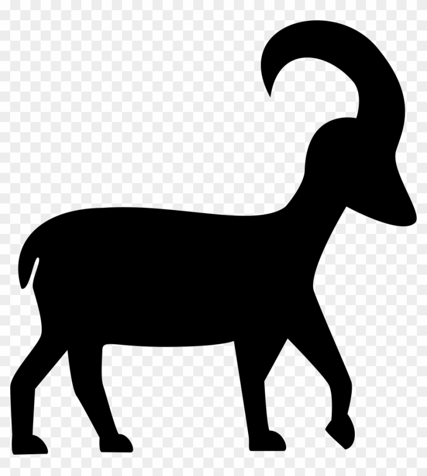 Capricorn Png - Goat Icon #1254025