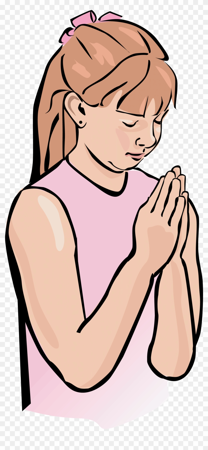 Child Prayer Clipart - Pray God Clip Art #1254036