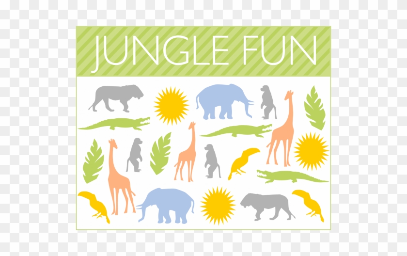 Free Jungle Party Printables - Naxart 'giraffe Pink' Graphic Art Print On Canvas, #1254044