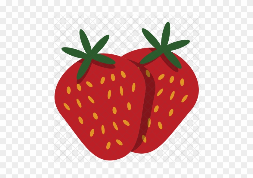 Berry, Food, Fruit, Strawberry Icon - Strawberry Icon Png #1254161