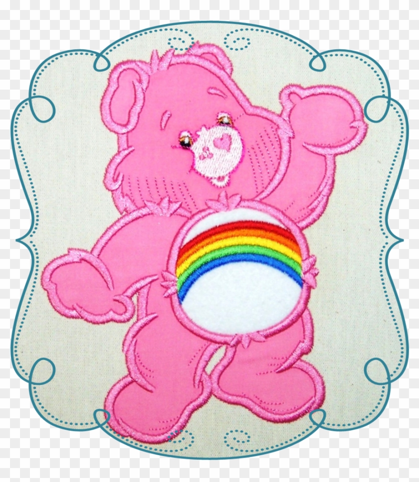Colorful Cuddle Bear - Appliqué #1254177
