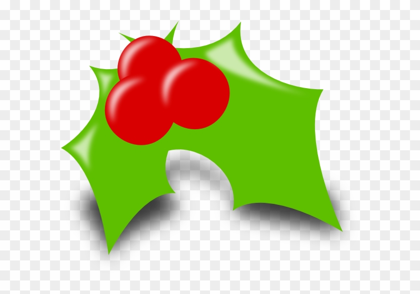 Holly Clip Art At Clker - Holly Png Cartoon #1254196