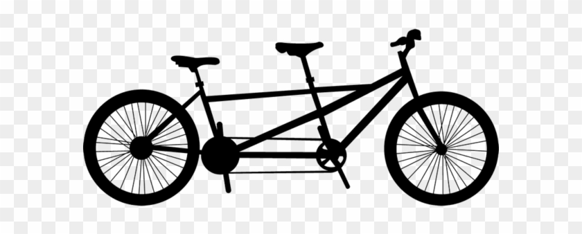 Tandem Bicycle Stamp - Tandem Bike #1254309