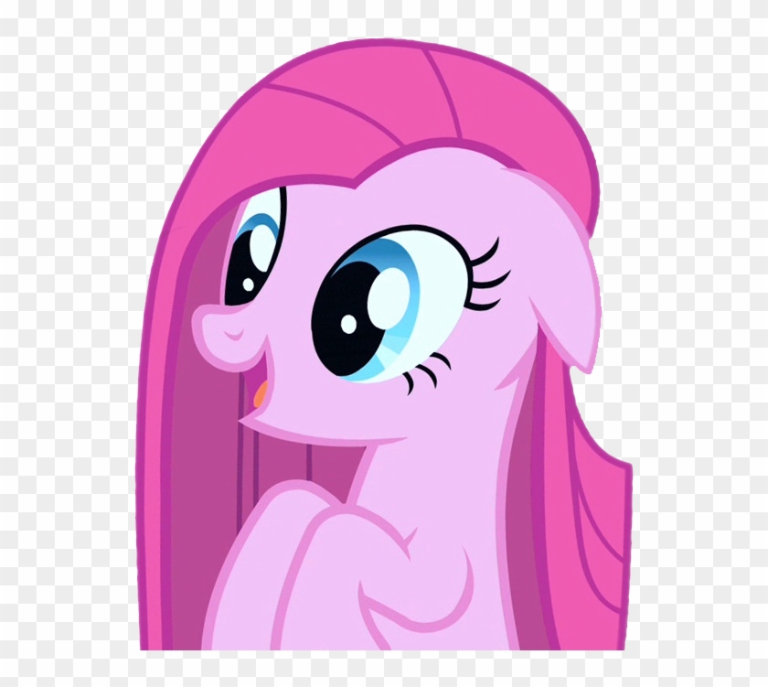 Happy Pinkamena Diane Pie By Mlp Pinkamena Diane Pie - Pinkie Pie Straight Hair #1254328