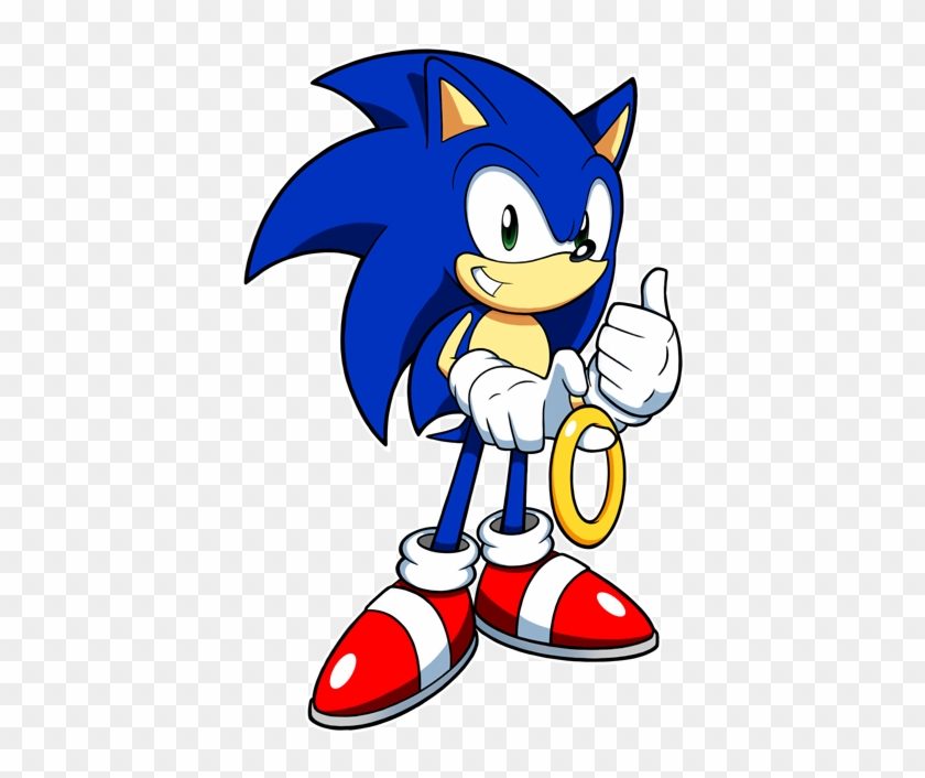 Sonic The Hedgehog Clipart Simple - Gambar Sonic Simple #1254362