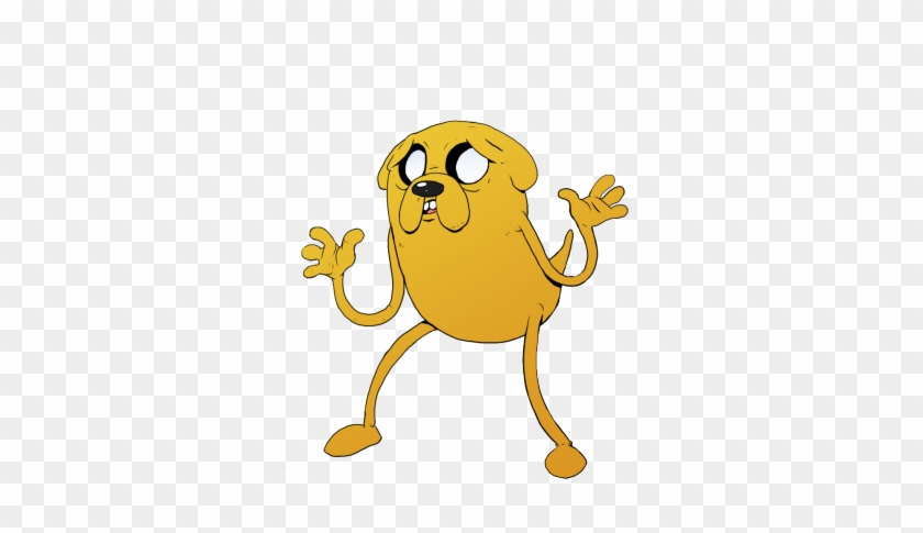 A Quick Jazz-hands Jake Before Work - Cartoon #1254474