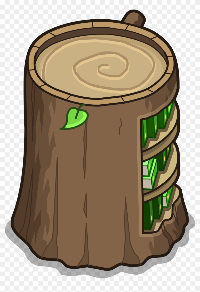 Stump Bookcase Sprite 047 - Tree Stump #1254493