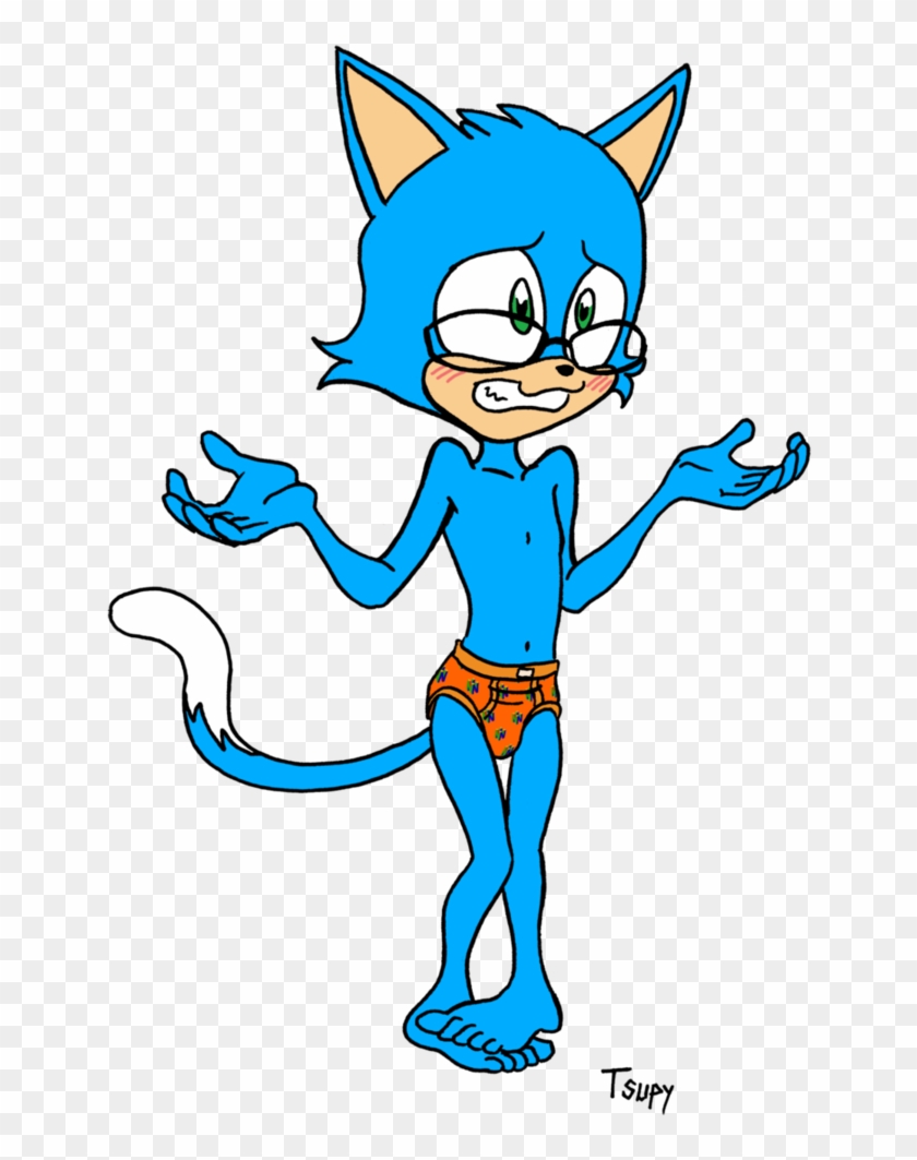 Lachlan The Cat's Underwear By Tsupy - Gumball In Underwear #1254513