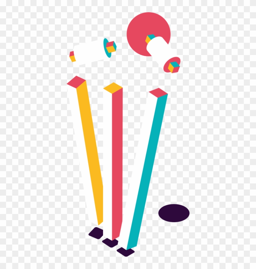 Related Cricket Stumps Clipart Png - Cricket #1254548
