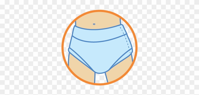 Identify The Front Of The Absorbent Briefs, And Put - Identify The Front Of The Absorbent Briefs, And Put #1254599