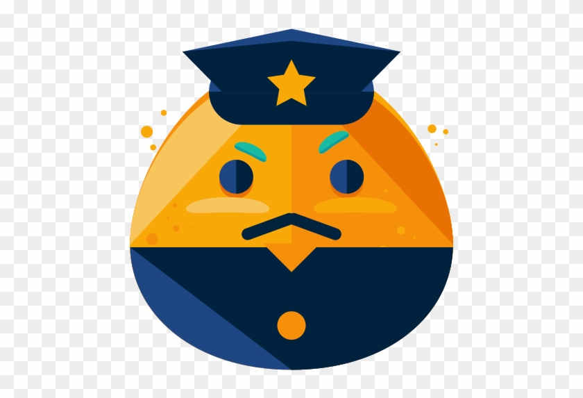 Icône Policier - Emoticon #1254801