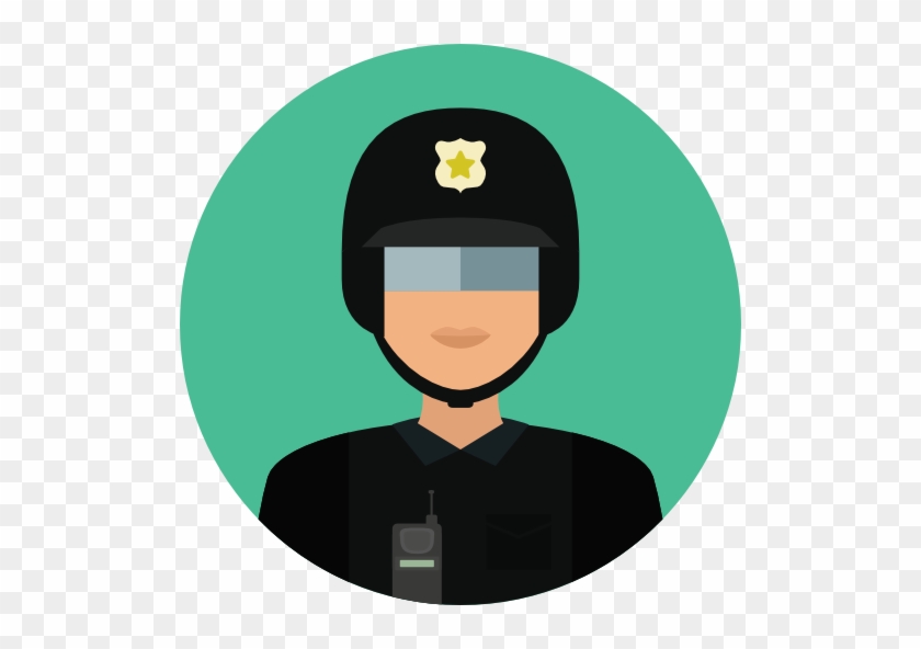Police Free Icon - Occupation Icon Png #1254806