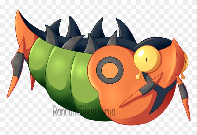 Poison Type Collab Venipede Clipart - Eevee #1254810