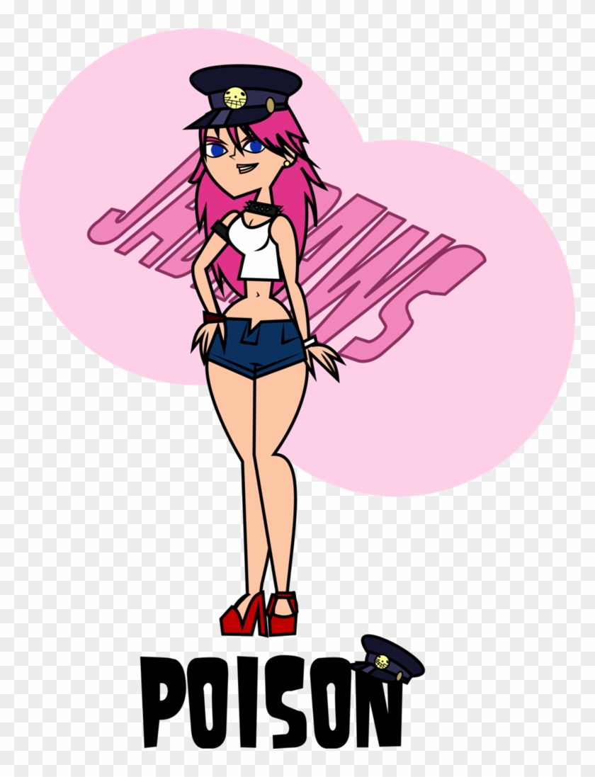 Poison On Total Drama Style By Jadraws - Poison Street Fhaiter #1254846