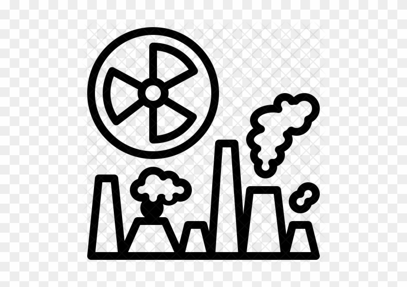 Nuclear Powerplant Icon - Nuclear Power Plant #1254849