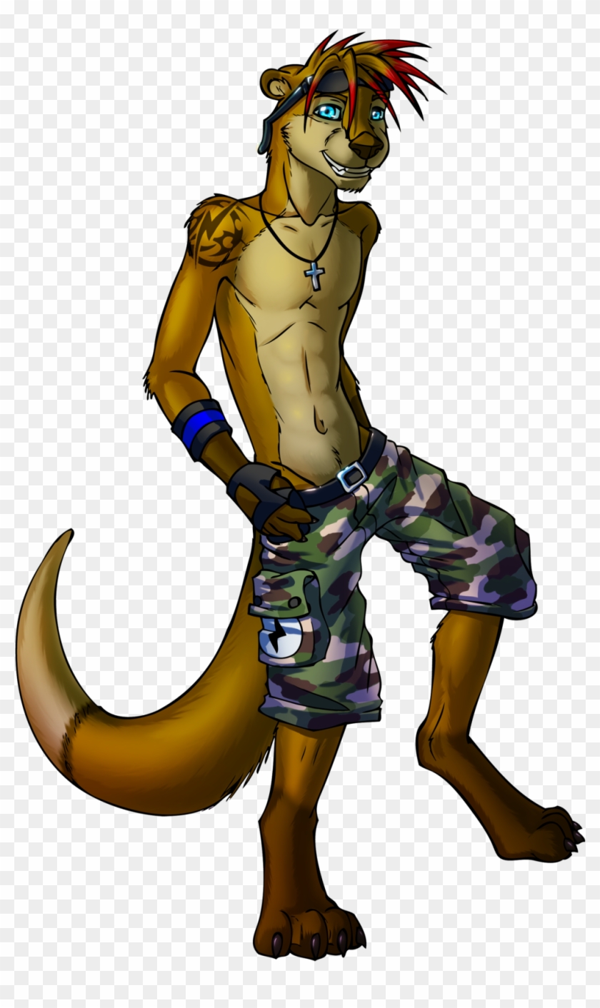 Otter Fox By Lord-kiyo - Male Anthro Otter #1254991