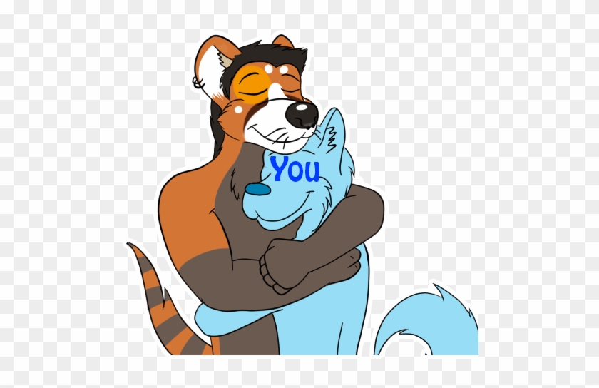 Sly Otter Sticker - Cartoon #1255020