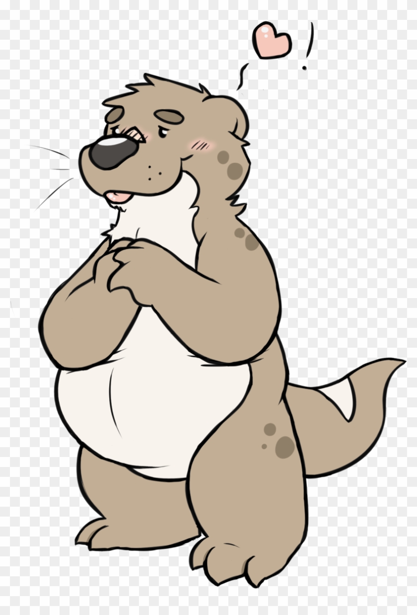 Otter Love - Cartoon #1255024