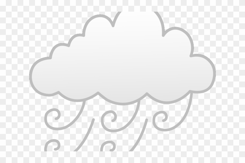 Fog Clipart Windy Symbol - Windy Weather Symbols #1255046
