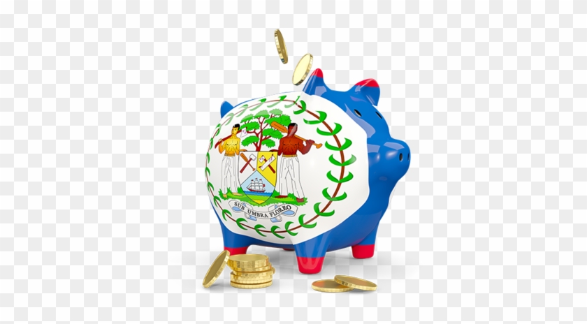 Illustration Of Flag Of Belize - Belize Flag #1255082