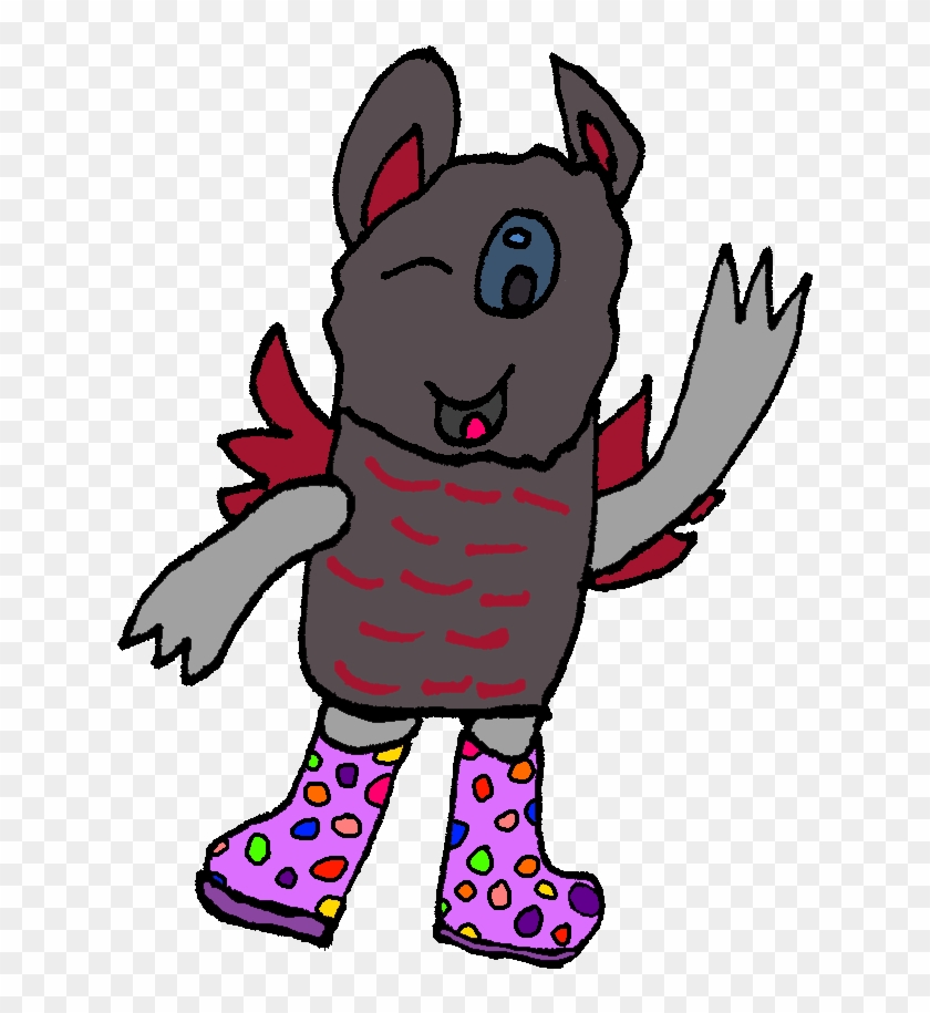 Licorice Sugar Mite In Rain Boots By Voltenso - Cartoon #1255085