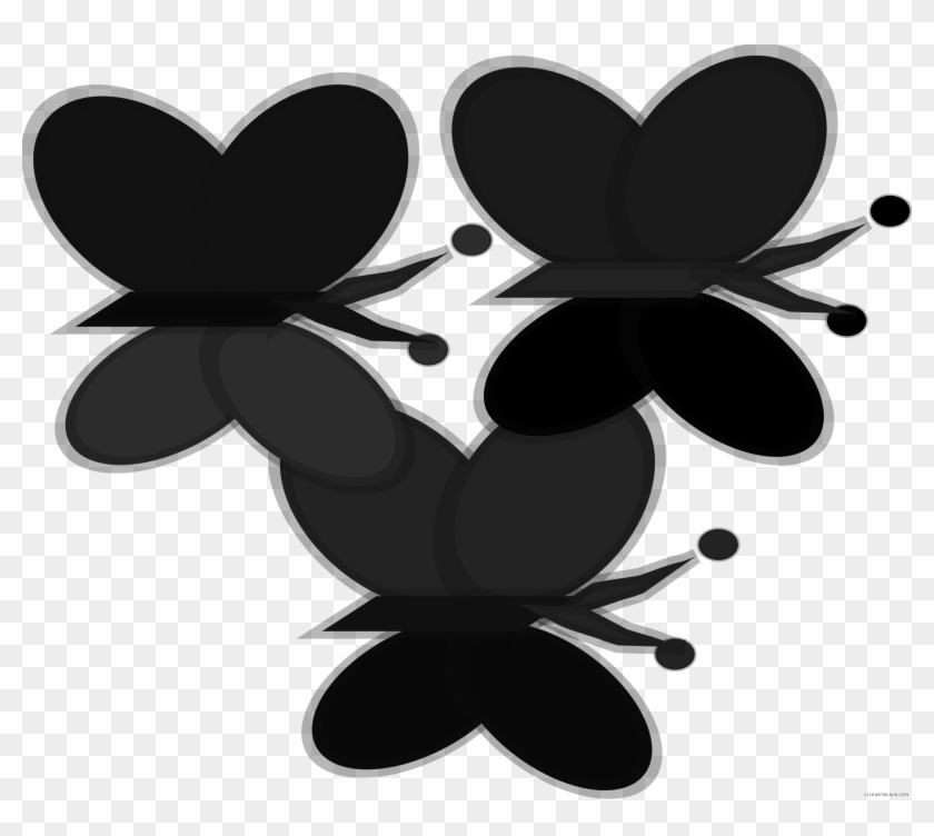 Butterfly Animal Free Black White Clipart Images Clipartblack - Portable Network Graphics #1255207