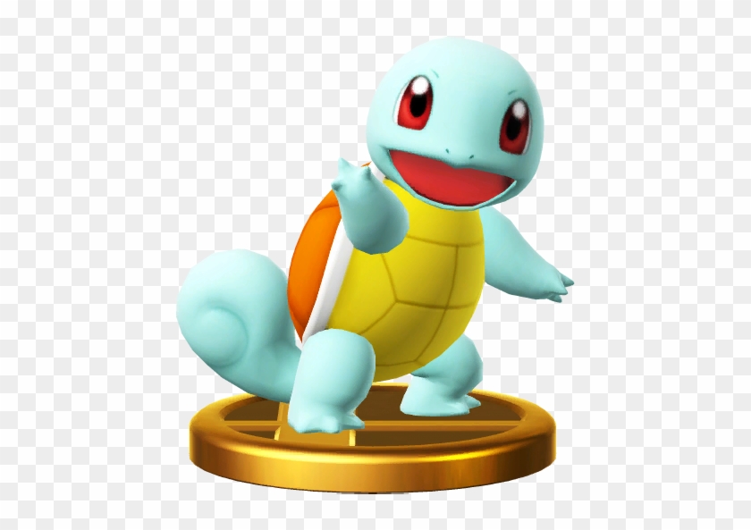 Squirtle Trophy Ssbwu - 꼬부기 Png #1255214