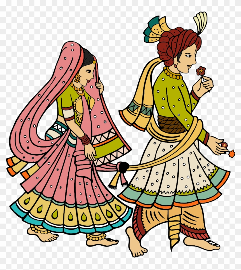 Indian Clipart Sangeet 3100014 Free Indian Clipart - Indian Marriage #1255232