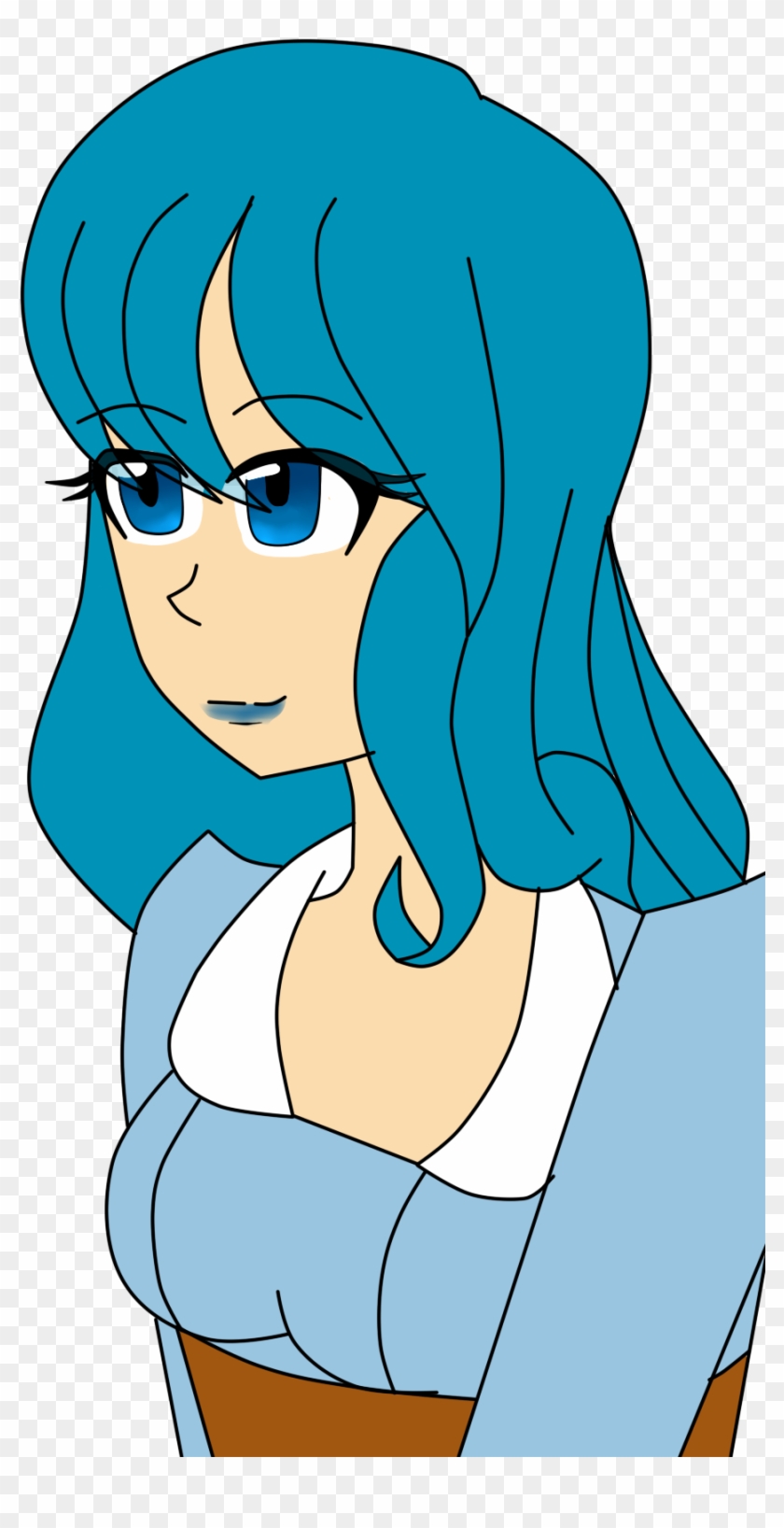 A Sample Bust Of Maia In Some Casual Clothes - Cartoon #1255255