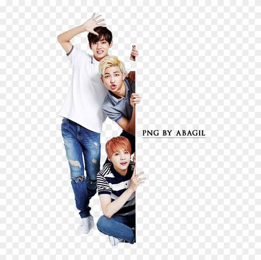 Bts V Rap Monster And Suga Render Png8 Months Clipart - Bts Transparent Background #1255439