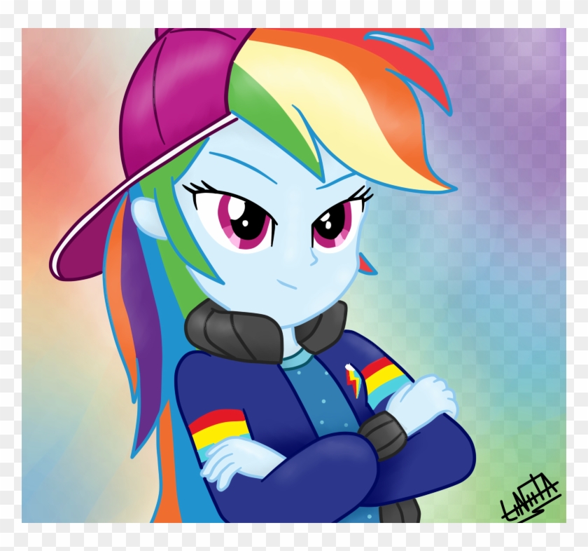 Equestria Girl Rap By Liniitadash23 - Rainbow Dash Equestria Girl #1255460