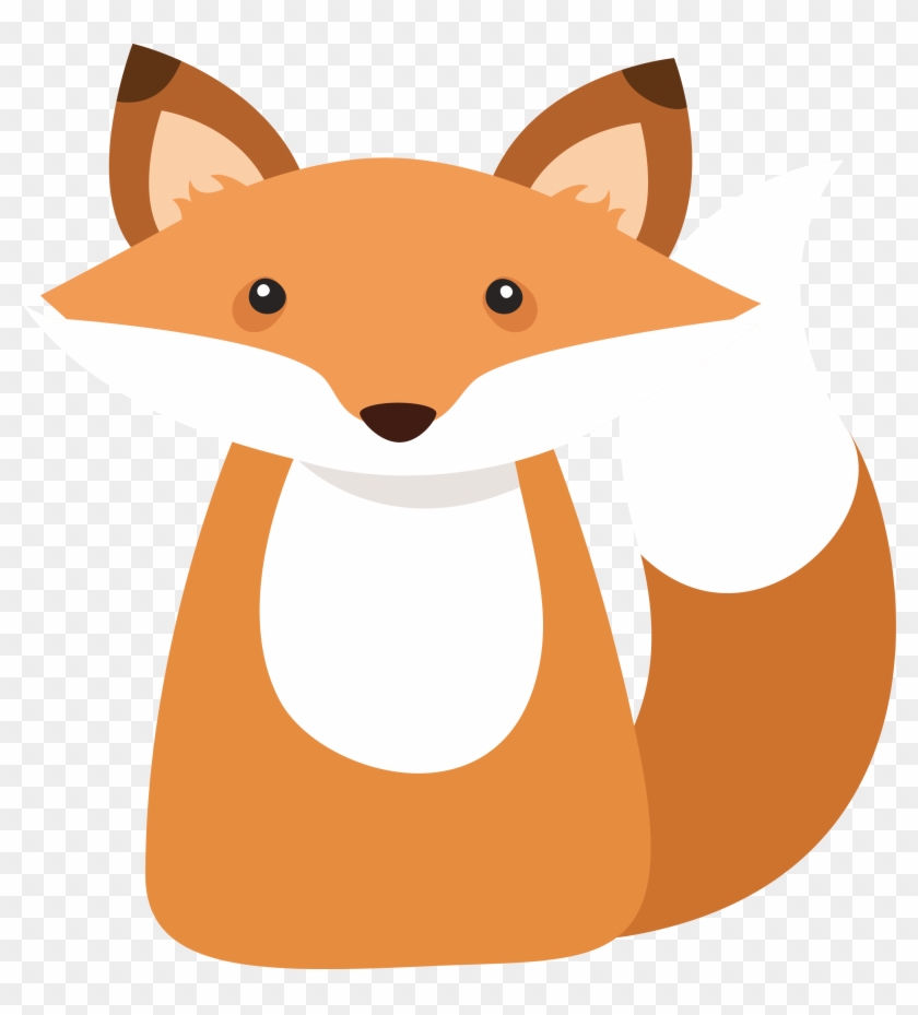 Cartoon Fox Drawing - Happy Birthday Little Fox #1255635