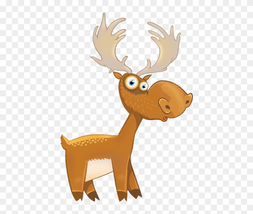 Reindeer Cartoon Creativity Illustration - Reindeer #1255670