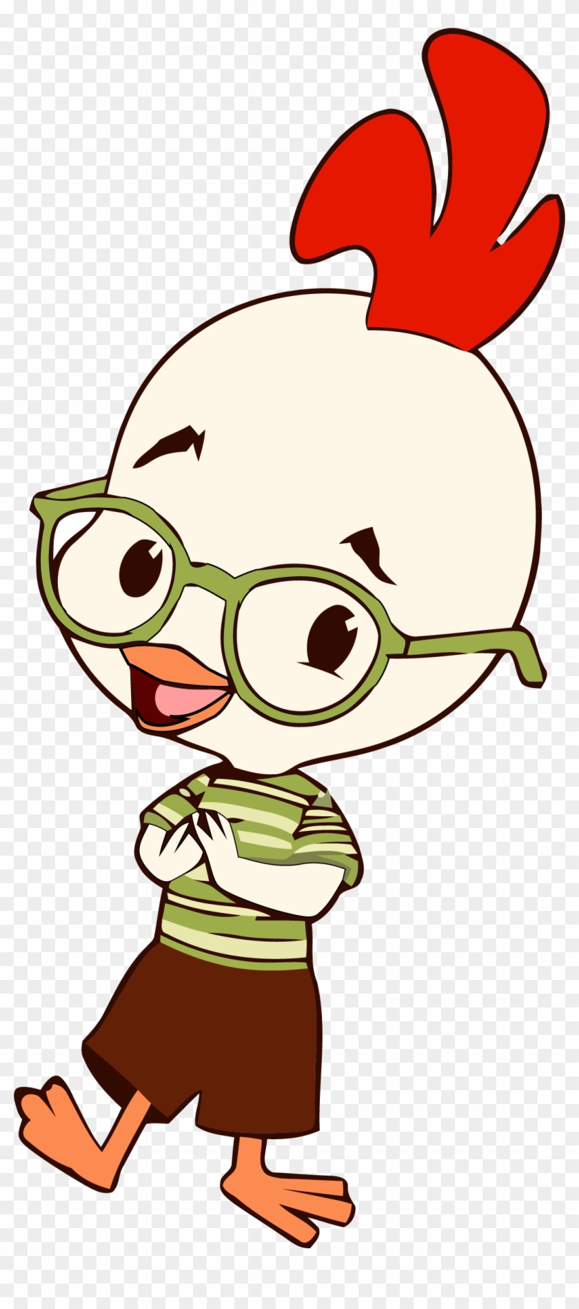 Chicken Little Happy Clipart Png - Çizgi Film Karakterleri Boyama Sayfaları #1255677