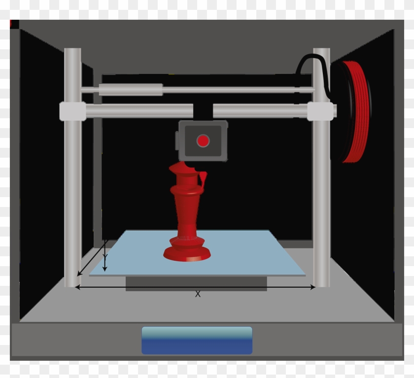 Free 3d Printer Clip Art 3d Printer Clipart - Free 3d Printer Clip Art 3d Printer Clipart #1255822